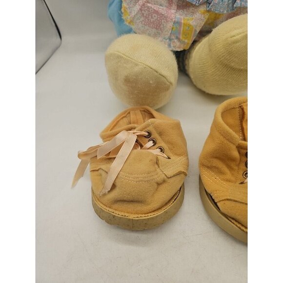 Vintage 1984 Furskins Teddy Bear Xavier Roberts  22" Stuffed Signed cabbage patc - Picture 4 of 11